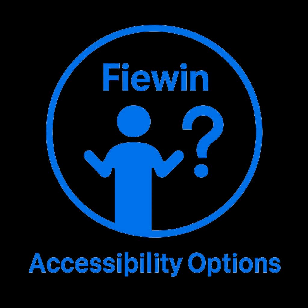 Icon representing Fiewin Accessibility Options.