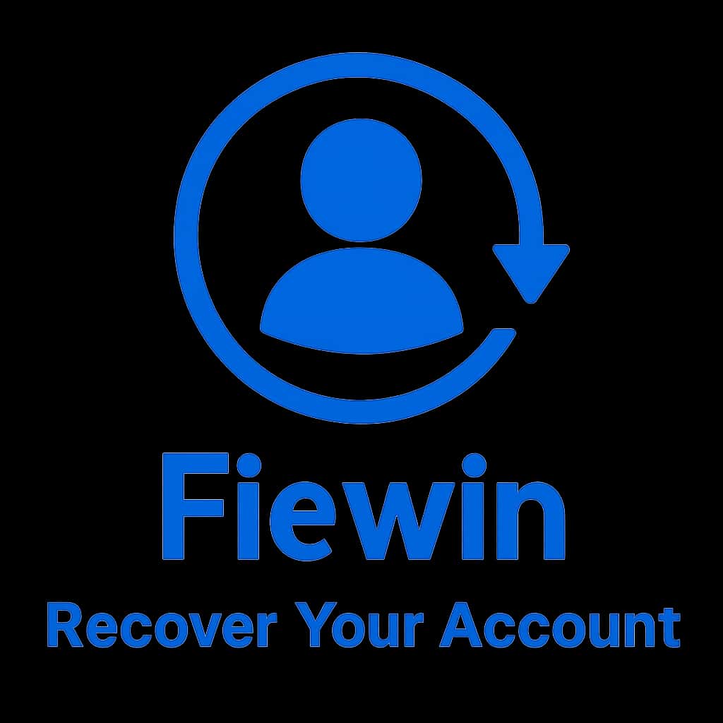 Icon symbolizing account recovery assistance for Fiewin.