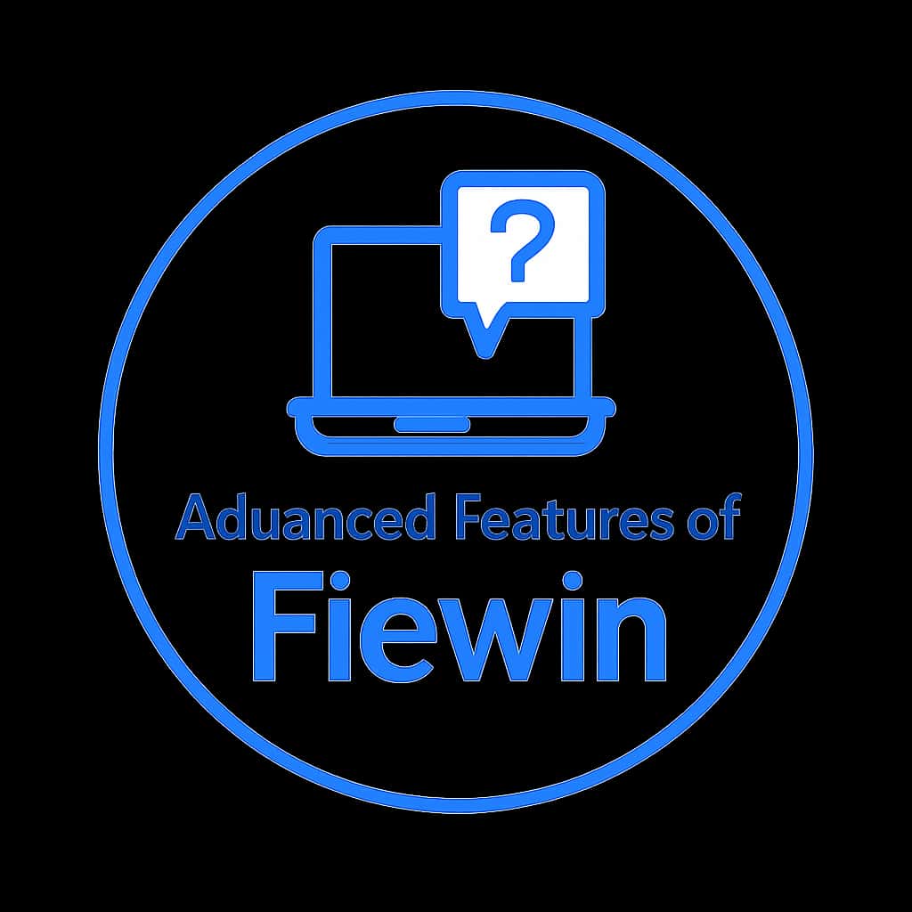 Icon representing advanced features of Fiewin.