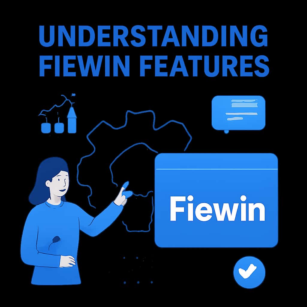 A diagram detailing the features of Fiewin.