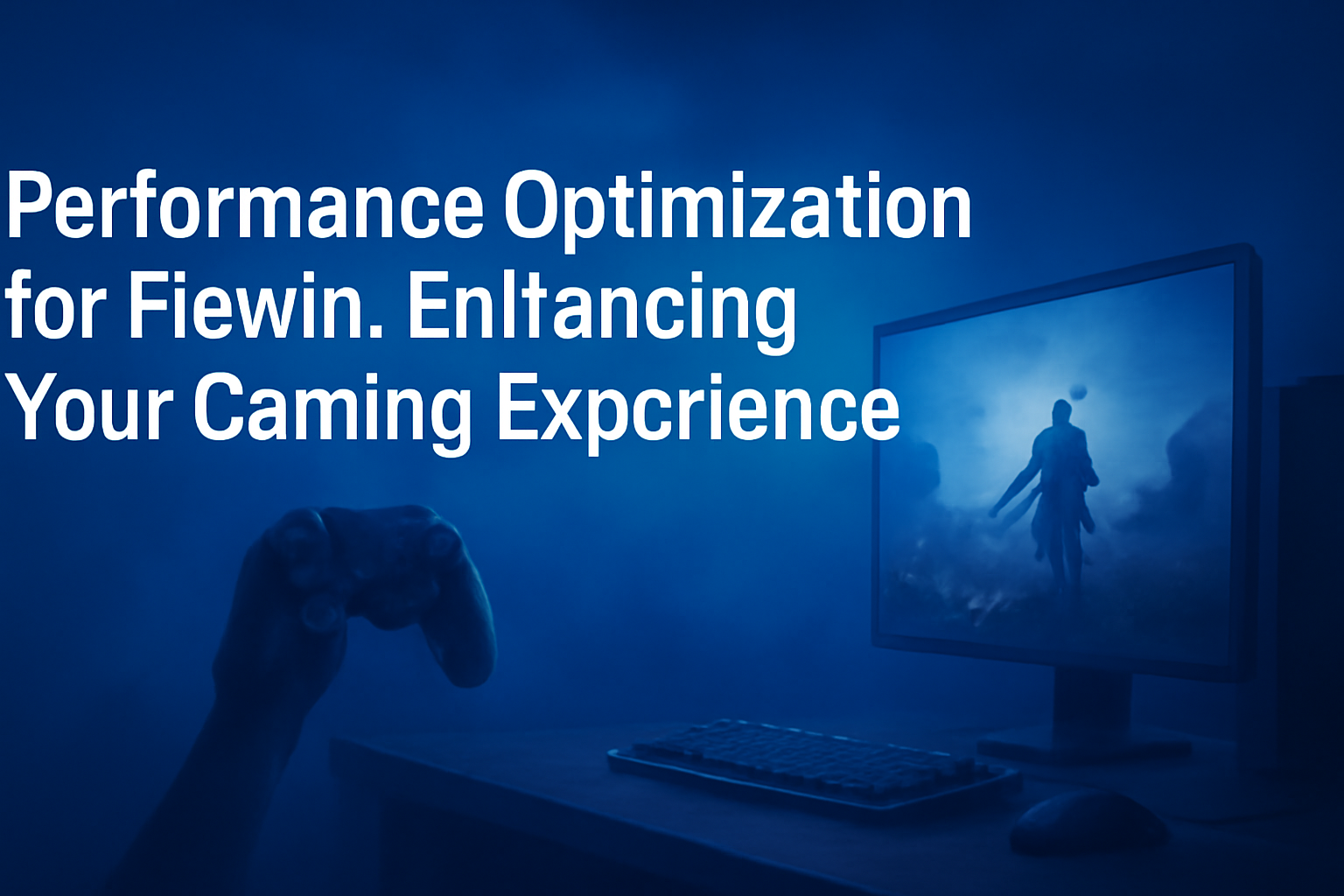 An informative scene depicting common issues faced on Fiewin, with a focus on troubleshooting and user support.