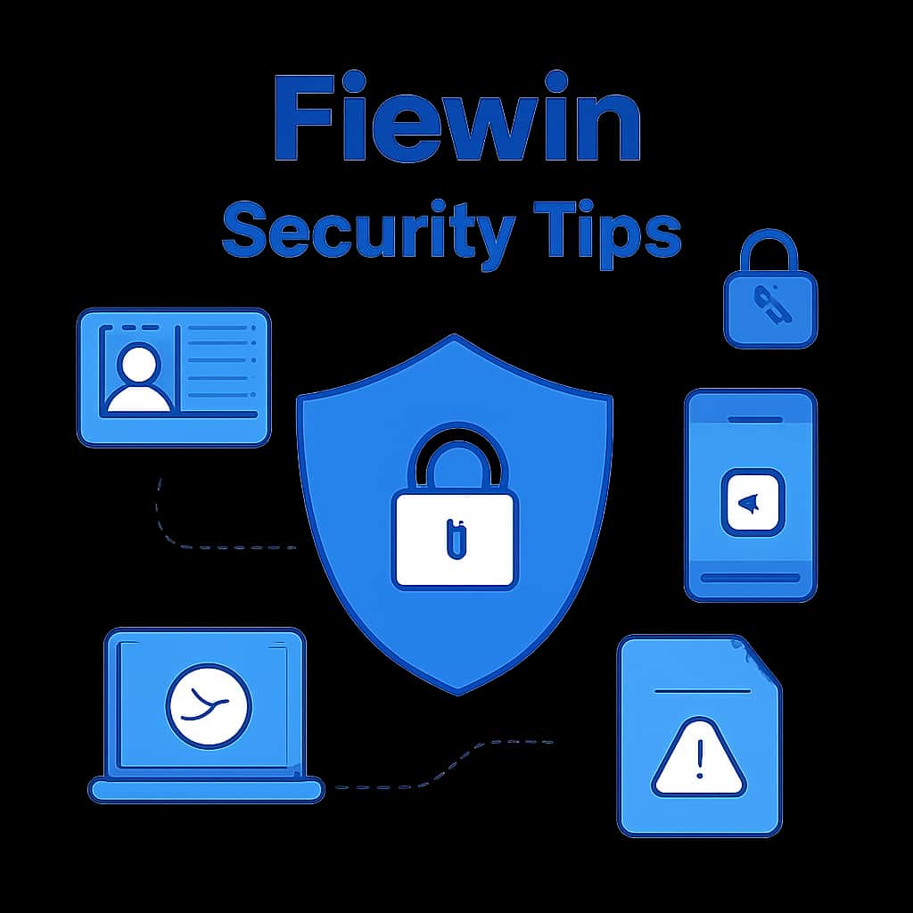 Diagram illustrating security measures for Fiewin.