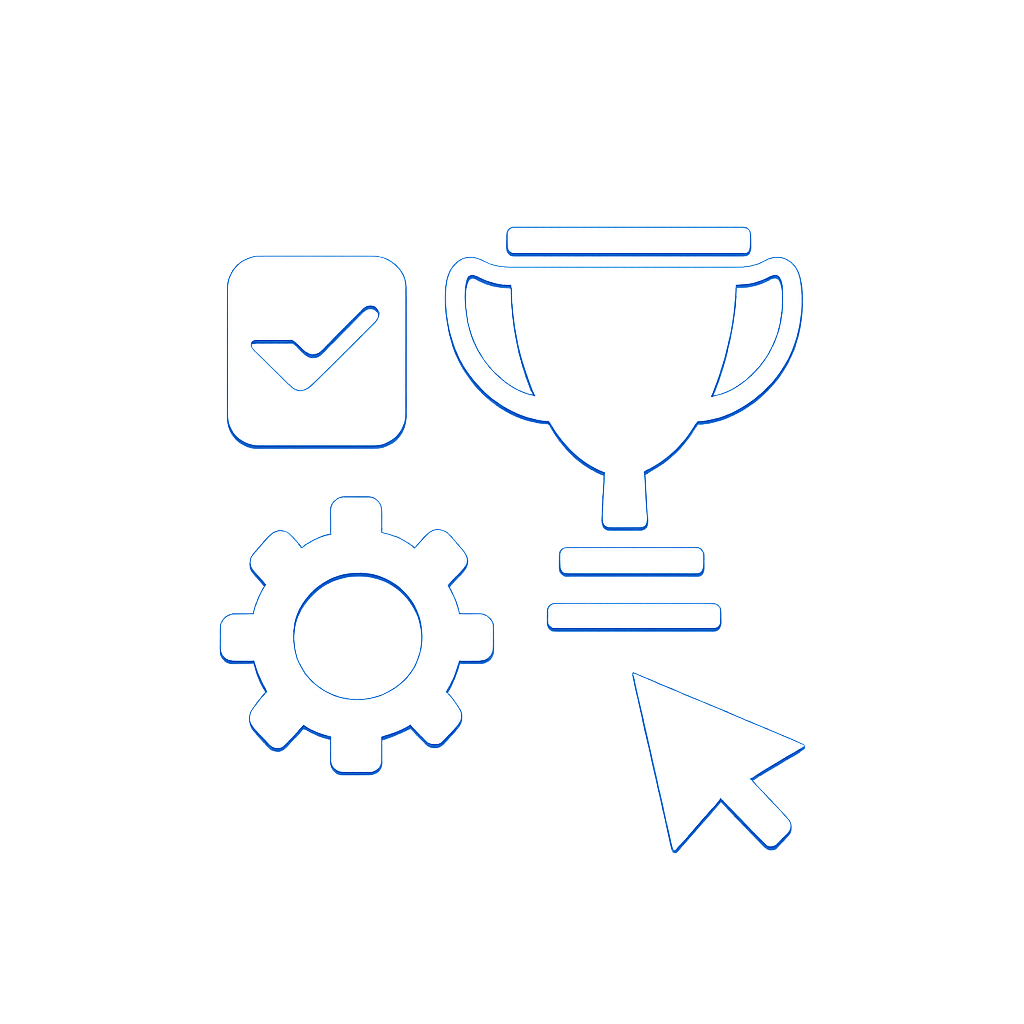 A badge representing the User Experience on Fiewin, highlighting the platform's focus on usability.