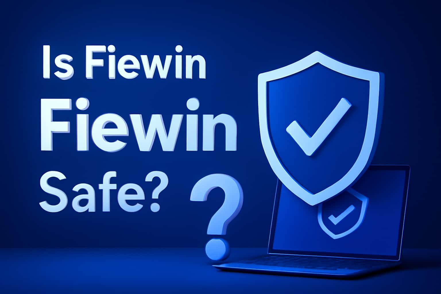 An informational scene illustrating the safety features of the Fiewin platform.